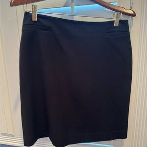 Classic Black Pencil Skirt-8